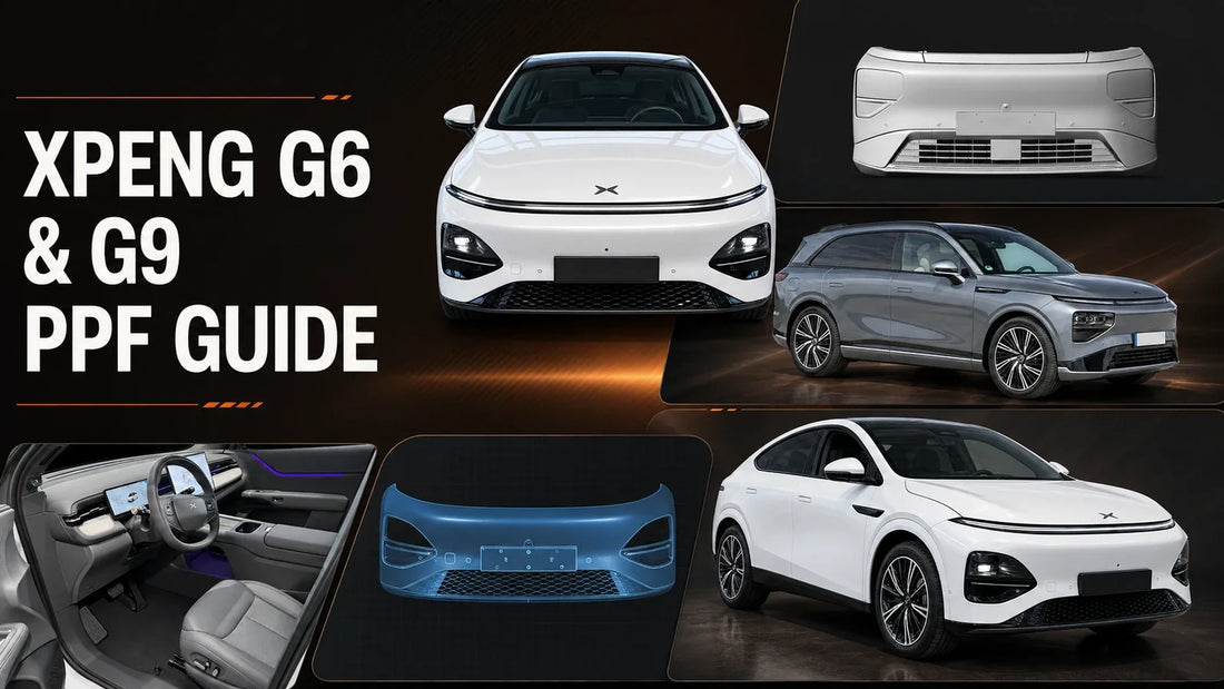 XPENG G6 & G9 PPF guide cover — pre-cut paint protection film for the XPENG G6 and G9