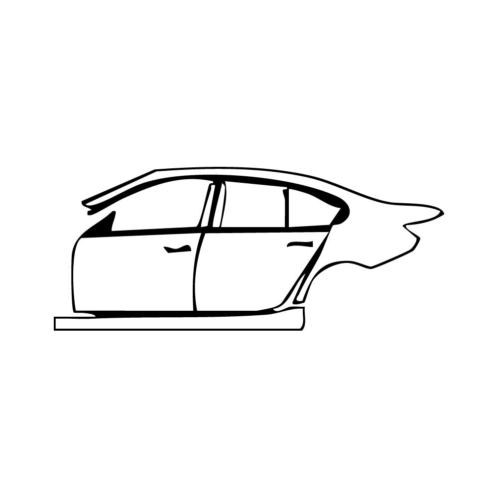 Pre-Cut PPF BMW 3 Series Sedan Base Extended Wheelbase 2024 - PPF-Kits