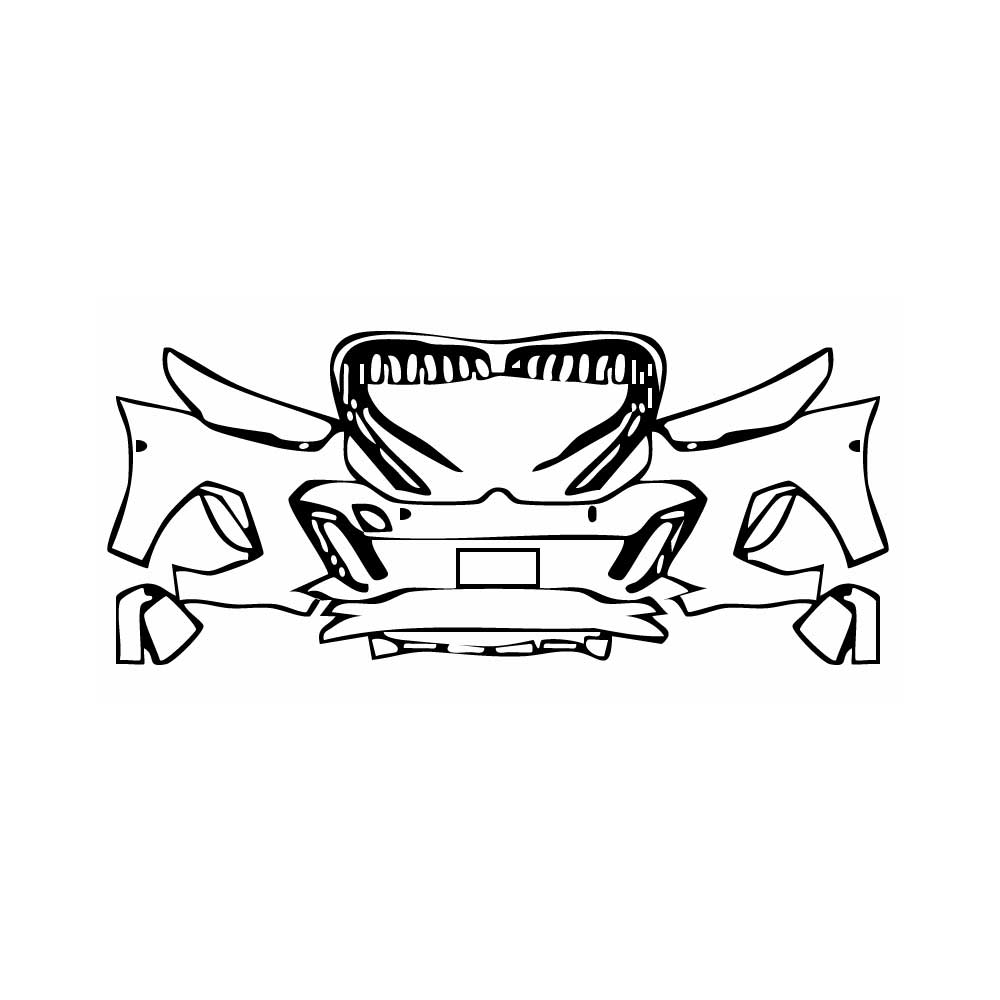 Pre-Cut PPF BMW i5 Extended Wheelbase M运动套装 2024 - PPF-Kits