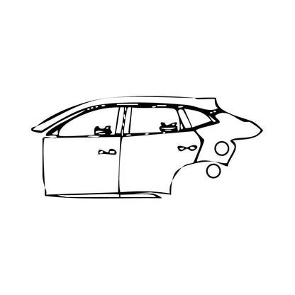 Pre-Cut PPF BYD Song Plus (BR) DM-i 2024 - PPF-Kits