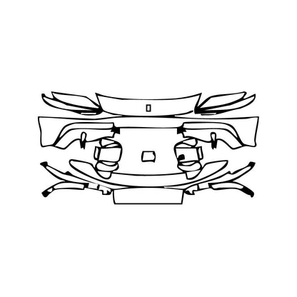 Pre-Cut PPF Ferrari 12Cilindri 2025 - PPF-Kits