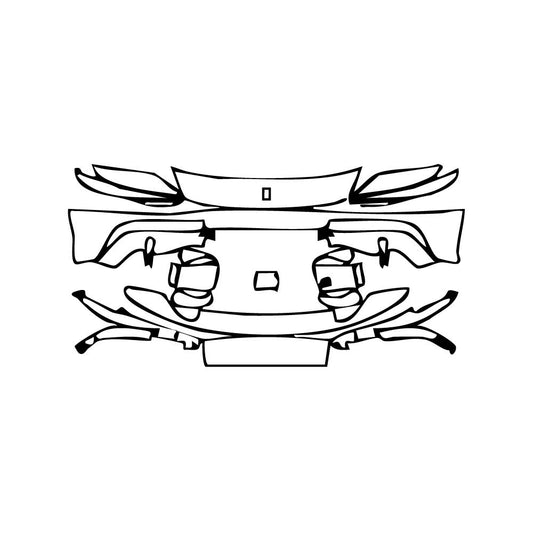 Pre-Cut PPF Ferrari 12Cilindri 2025 - PPF-Kits