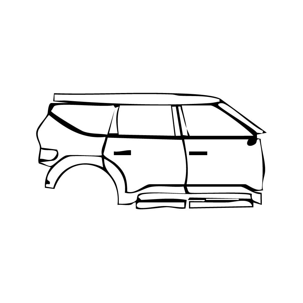 Pre-Cut PPF KIA EV9 GT-Line 2024 - PPF-Kits