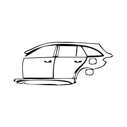 Pre-Cut PPF Mercedes-Benz C Class Estate AMG C43 2024 - PPF-Kits