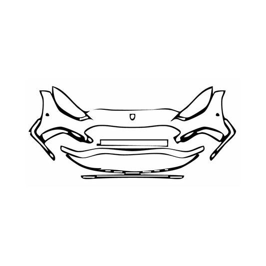 Pre-Cut PPF Mercedes-Benz C Class Sedan AMG C43 2024 - PPF-Kits