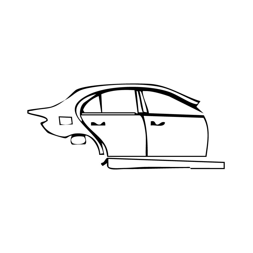 Pre-Cut PPF Mercedes-Benz C Class Sedan Base Standard Wheelbase 2024 - PPF-Kits