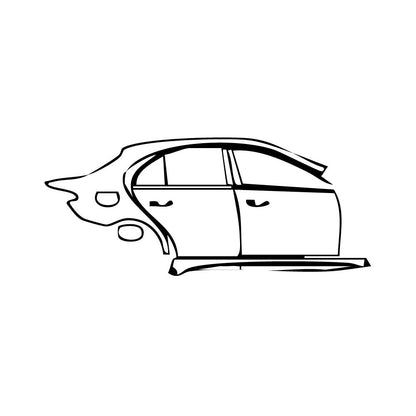 Pre-Cut PPF Mercedes-Benz C Class Sedan AMG C43 2024 - PPF-Kits