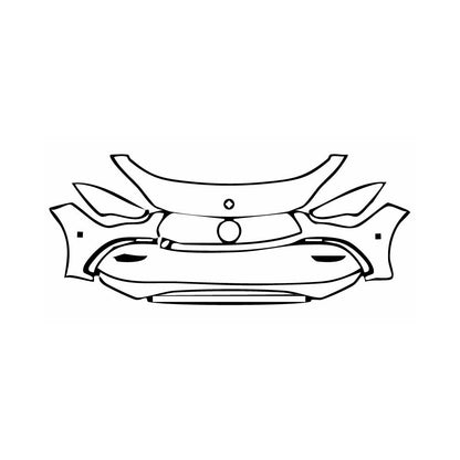 Pre-Cut PPF Mercedes-Benz CLA Shooting Brake AMG Line 2024 - PPF-Kits