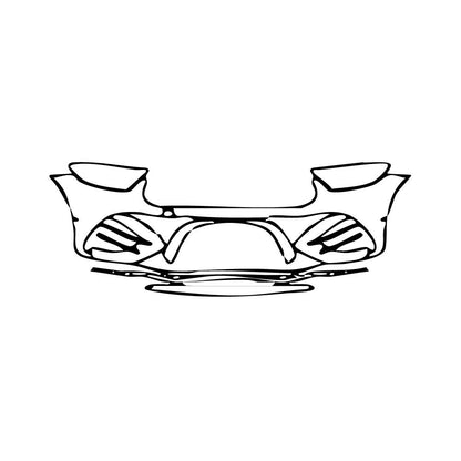 Pre-Cut PPF Mercedes-Benz GLC SUV AMG GLC43 2024 - PPF-Kits