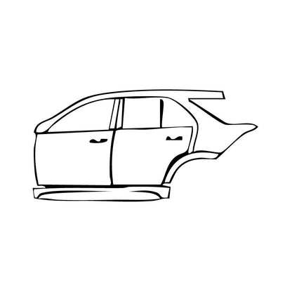 Pre-Cut PPF Mercedes-Benz GLE GLE SUV AMG GLE 53 2024 - PPF-Kits