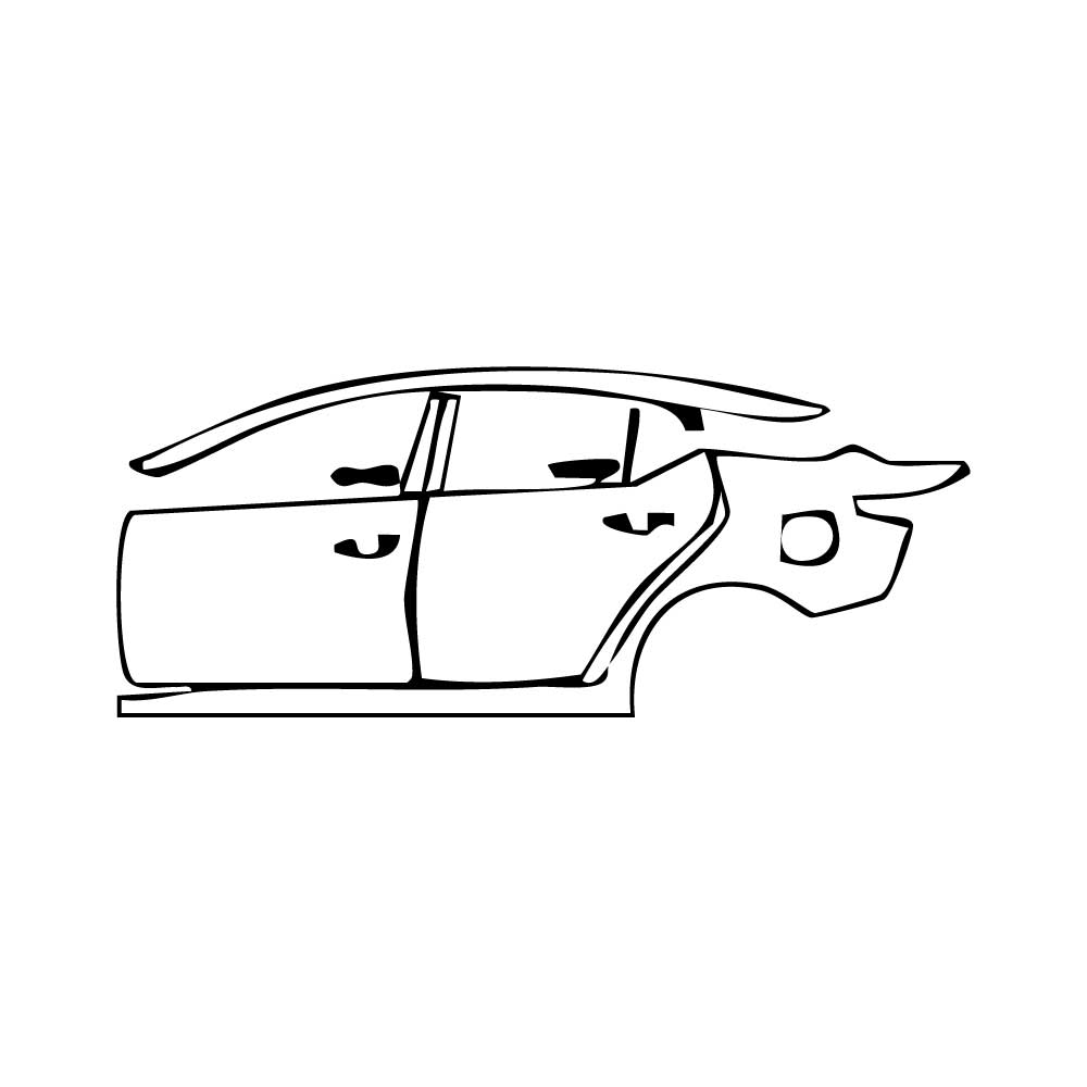 Pre-Cut PPF Nissan Altima (US) SV 2024 - PPF-Kits