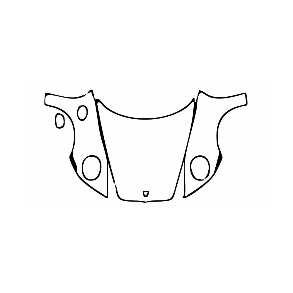 Pre-Cut PPF Porsche 911 Turbo S Cabriolet 2024 - PPF-Kits