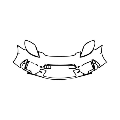 Pre-Cut PPF Porsche Panamera Sedan Panamera Turbo E-Hybrid 2025 - PPF-Kits