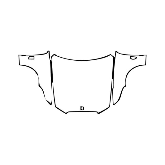 Pre-Cut PPF Rolls-Royce Ghost Standard Wheelbase 2025 - PPF-Kits