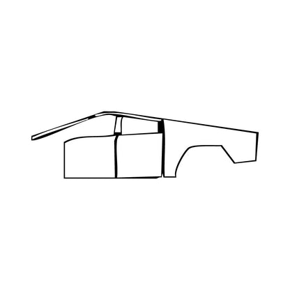 Pre-Cut PPF Tesla Cybertruck 2025 - PPF-Kits