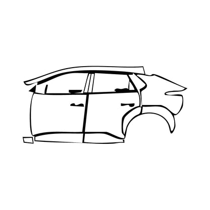 Pre-Cut PPF Toyota bZ4X 2025 - PPF-Kits