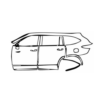 Pre-Cut PPF Toyota Crown Kluger 2025 - PPF-Kits