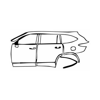 Pre-Cut PPF Toyota Highlander (US) XLE 2025 - PPF-Kits