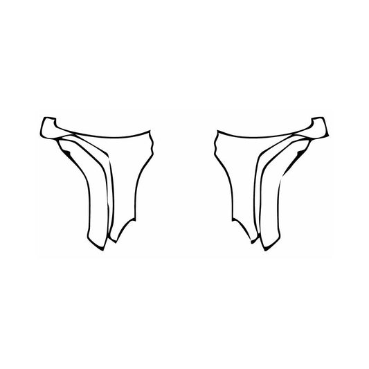 Pre-Cut PPF Toyota Hilux (BR) Double Cab SRX Plus 2025 - PPF-Kits