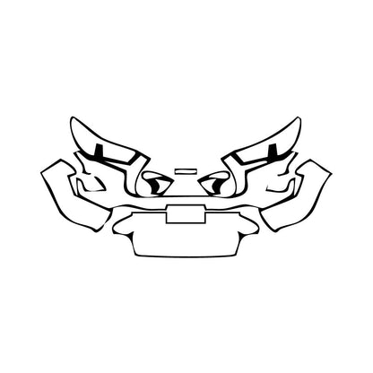 Pre-Cut PPF Toyota Hilux (EU) Double Cab GR Sport 2025 - PPF-Kits