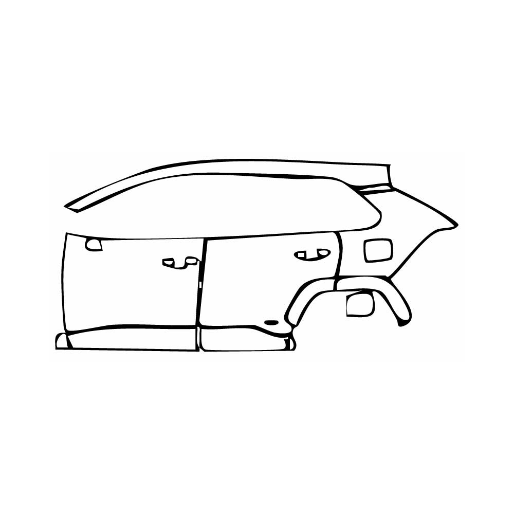 Pre-Cut PPF Toyota RAV4 Prime (US) XSE 2025 - PPF-Kits