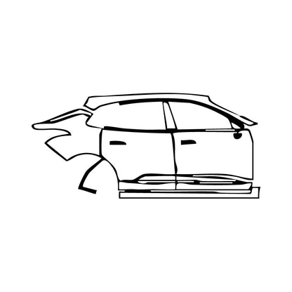 Pre-Cut PPF Zeekr 001 2025 - PPF-Kits