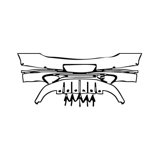 Pre-Cut PPF Bentley Continental GT Convertible 2024 - PPF-Kits