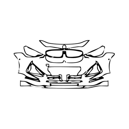 Pre-Cut PPF BMW 2 Series Coupe M235 M240 2024 - PPF-Kits