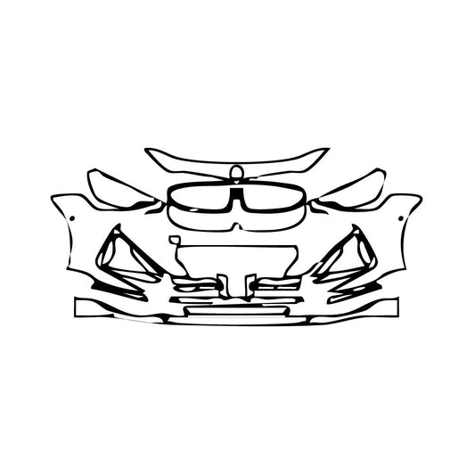 Pre-Cut PPF BMW 2 Series Coupe M235 M240 2024 - PPF-Kits