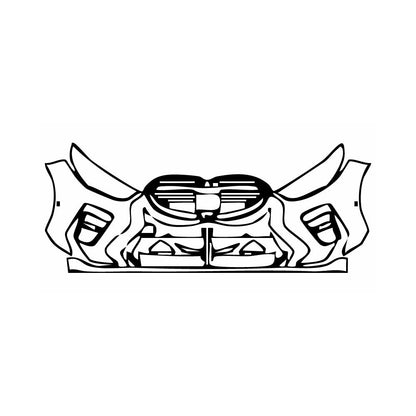 Pre-Cut PPF BMW X2 M35i 2024 - PPF-Kits