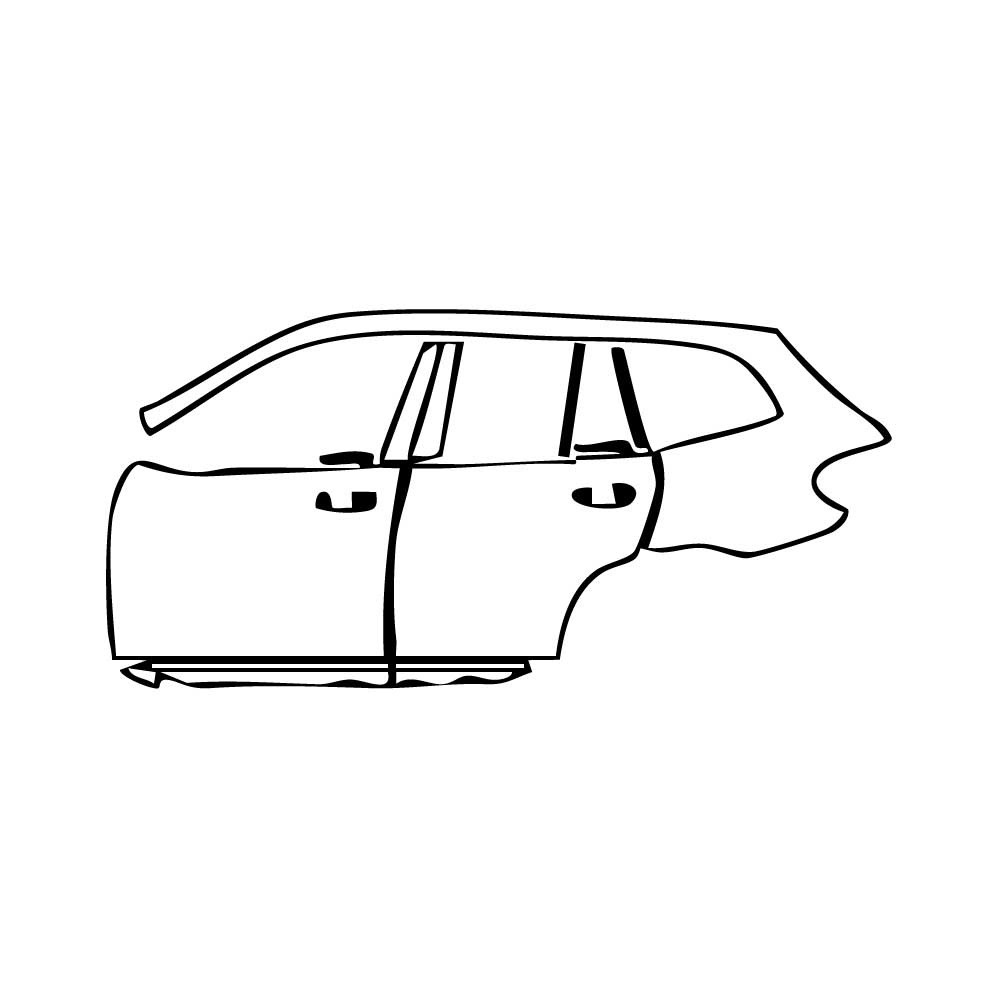 Pre-Cut PPF BMW X3 Standard Wheelbase xLine 2024 - PPF-Kits