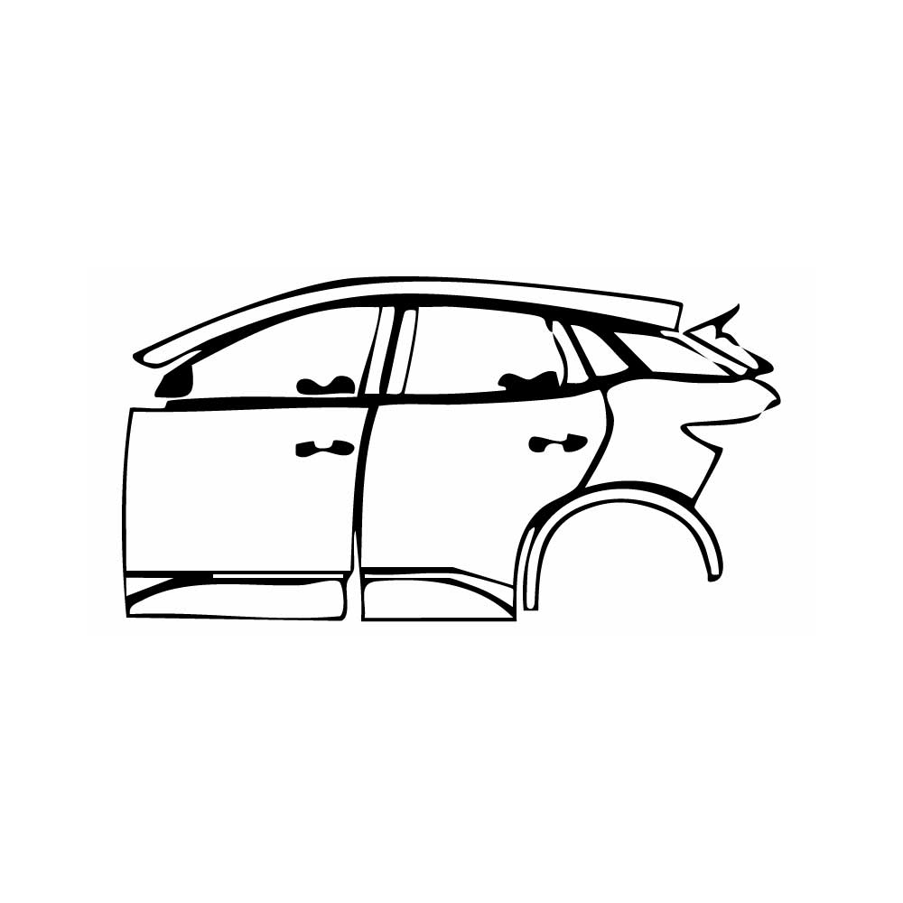 Pre-Cut PPF BYD Yuan Plus 2024 - PPF-Kits