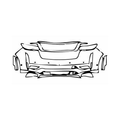 Pre-Cut PPF Cadillac Escalade Standard Wheelbase 2024 - PPF-Kits