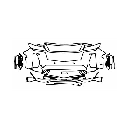 Pre-Cut PPF Cadillac ESCALADE-V ESV 2024 - PPF-Kits