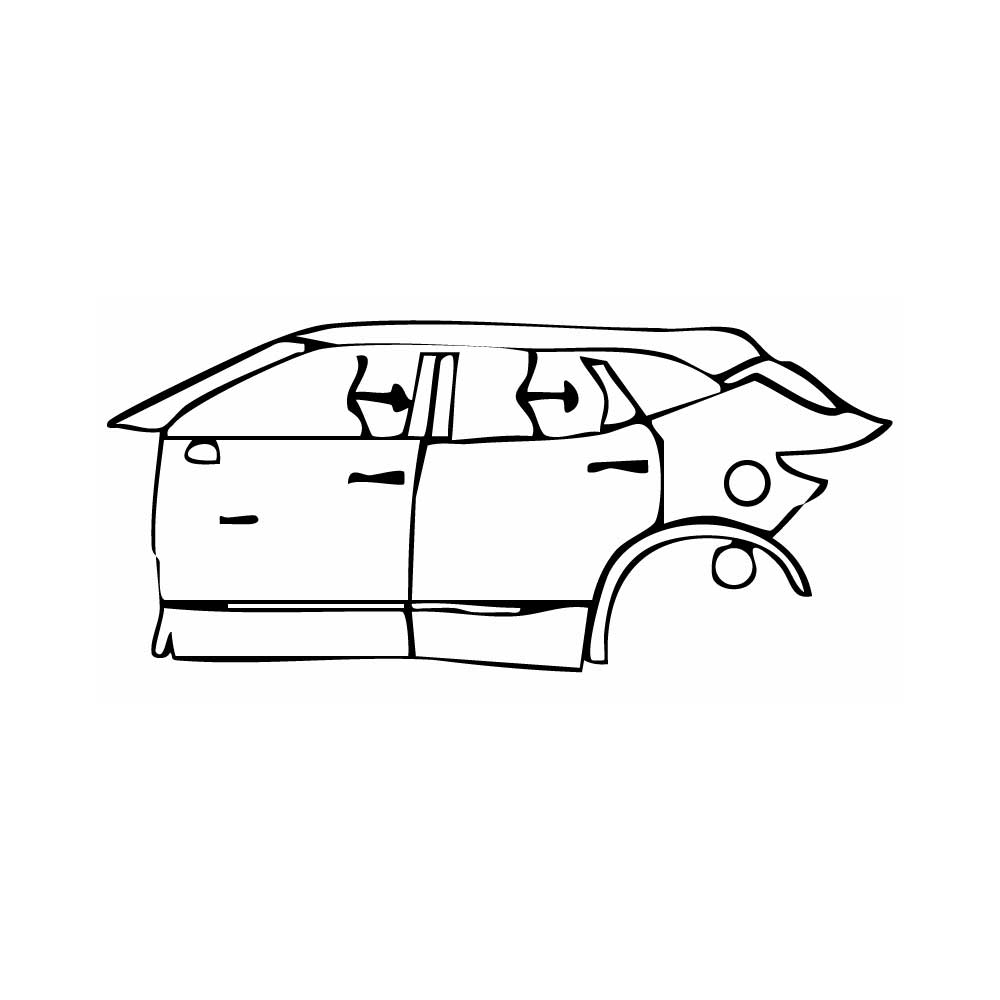 Pre-Cut PPF Chevrolet Blazer Premier 2024 - PPF-Kits