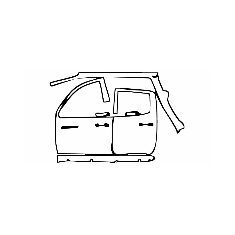 Pre-Cut PPF Chevrolet Colorado Crew Cab ZR2 2024 - PPF-Kits