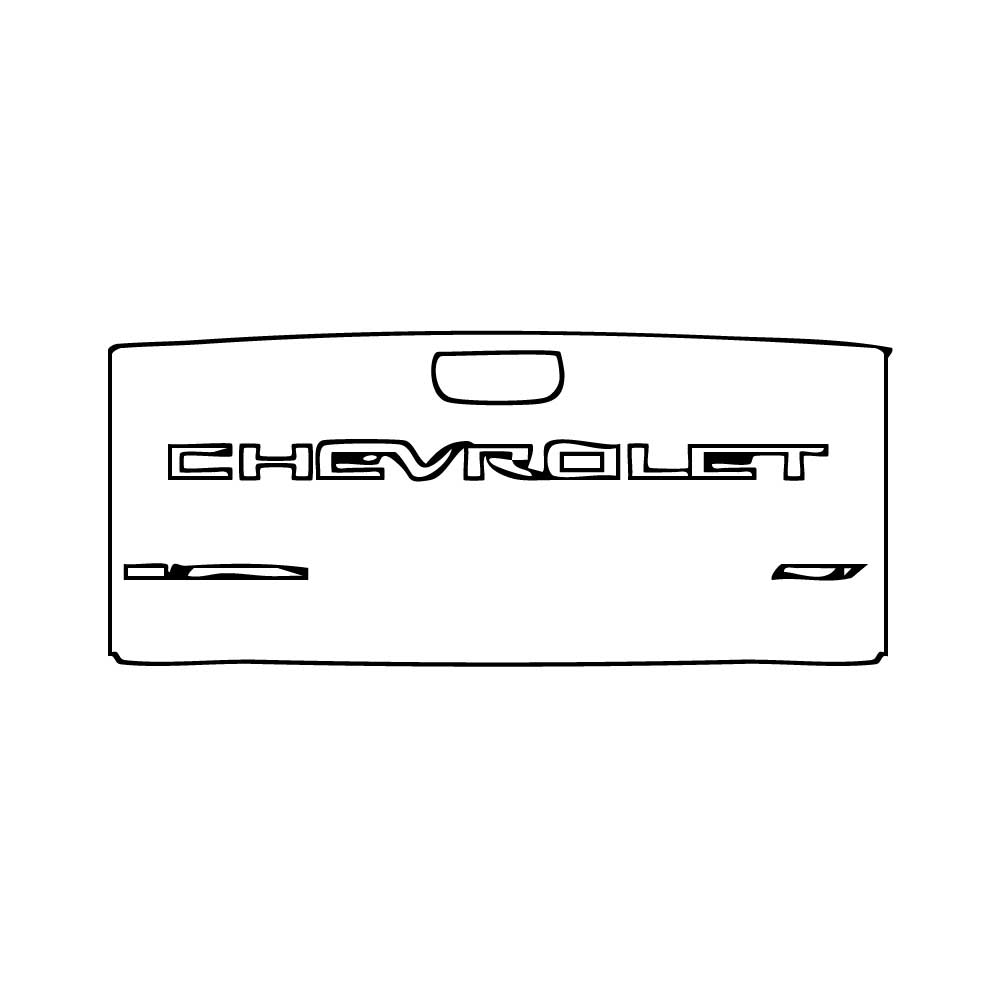 Pre-Cut PPF Chevrolet Silverado 1500 RST 2024 - PPF-Kits