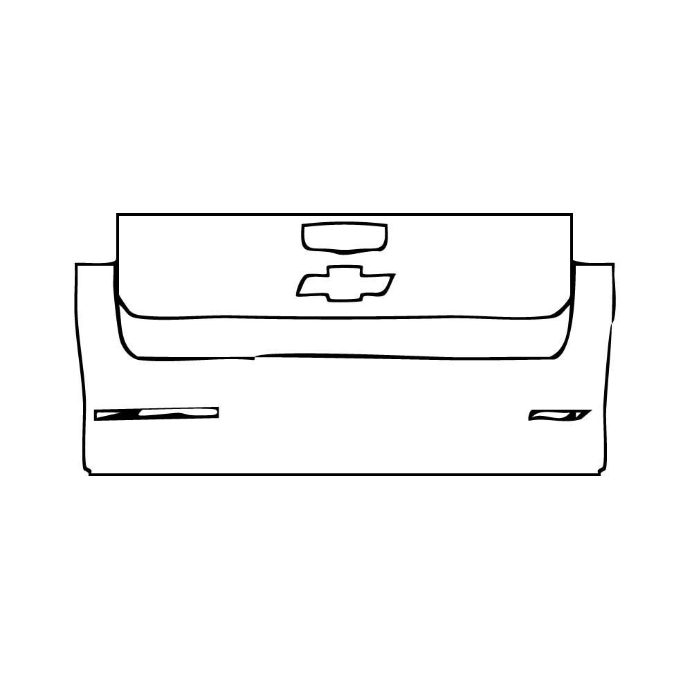 Pre-Cut PPF Chevrolet Silverado 1500 RST 2024 - PPF-Kits