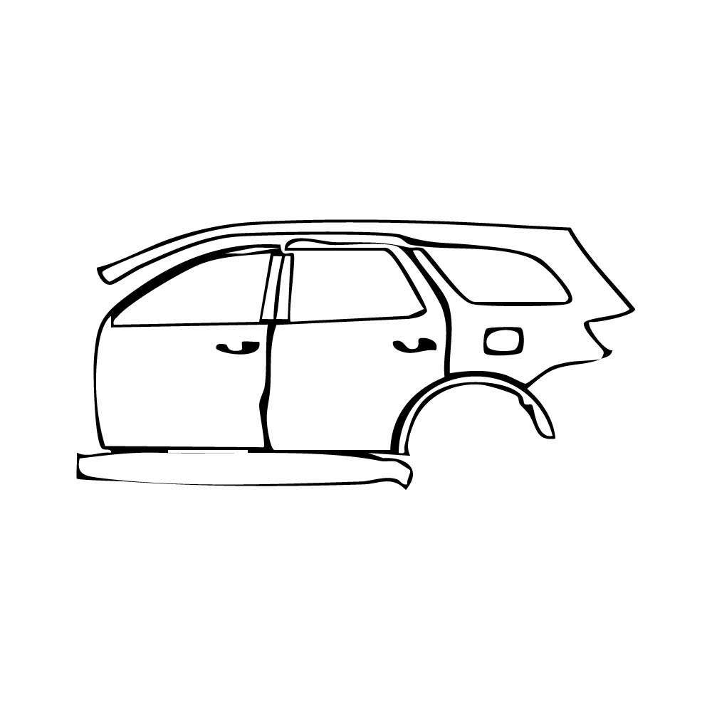 Pre-Cut PPF Dodge Durango SRT 392 2024 - PPF-Kits