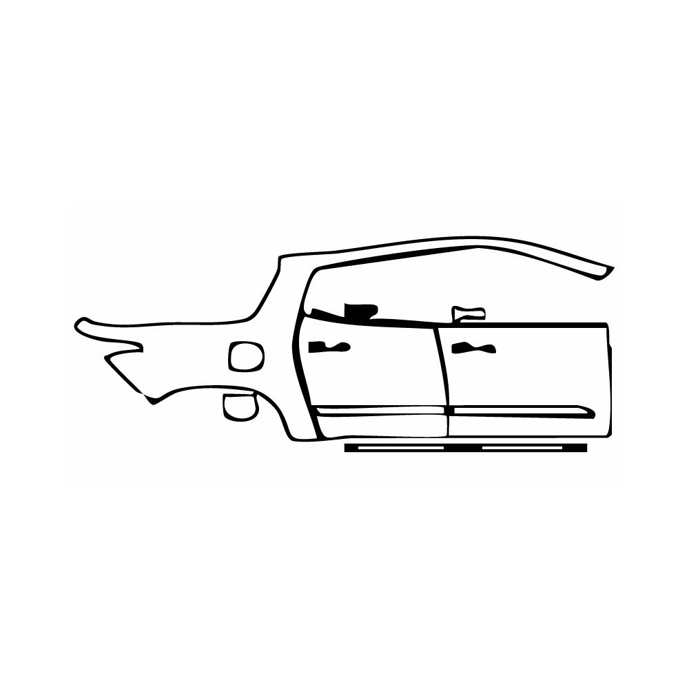 Pre-Cut PPF Fiat Toro 2024 - PPF-Kits