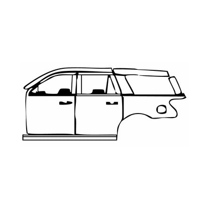 Pre-Cut PPF Ford Expedition Extended Wheelbase Platinum 2024 - PPF-Kits