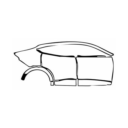 Pre-Cut PPF Ford Mach-E (CN) Luxury 2024 - PPF-Kits