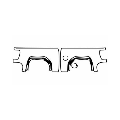 Pre-Cut PPF GMC Sierra 1500 Crew Cab DENALI 2024 - PPF-Kits