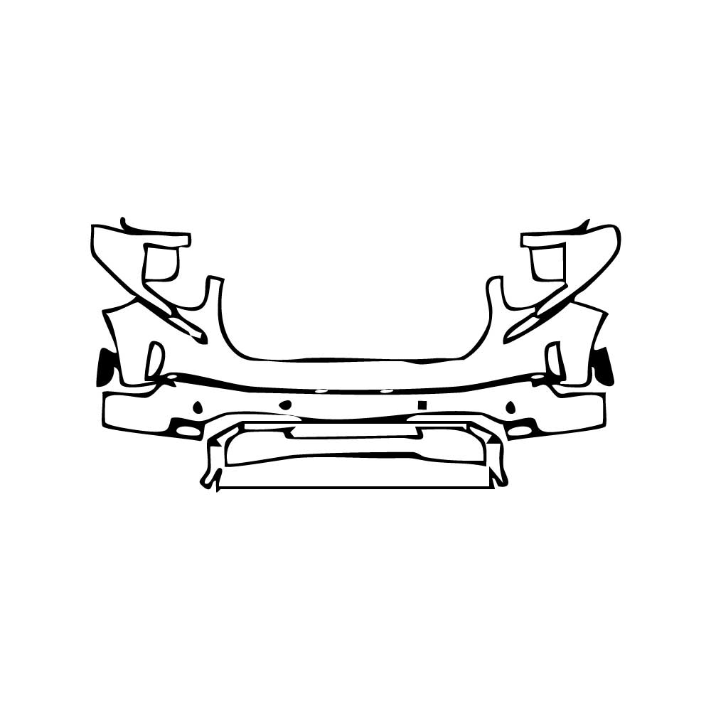 Pre-Cut PPF GMC Sierra 1500 Crew Cab SLT 2024 - PPF-Kits