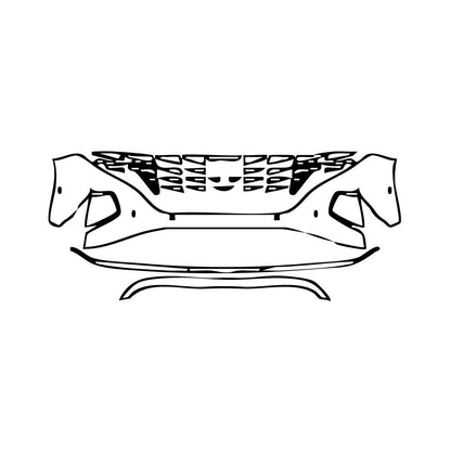 Pre-Cut PPF Hyundai Tucson (EU) Base 2024 - PPF-Kits