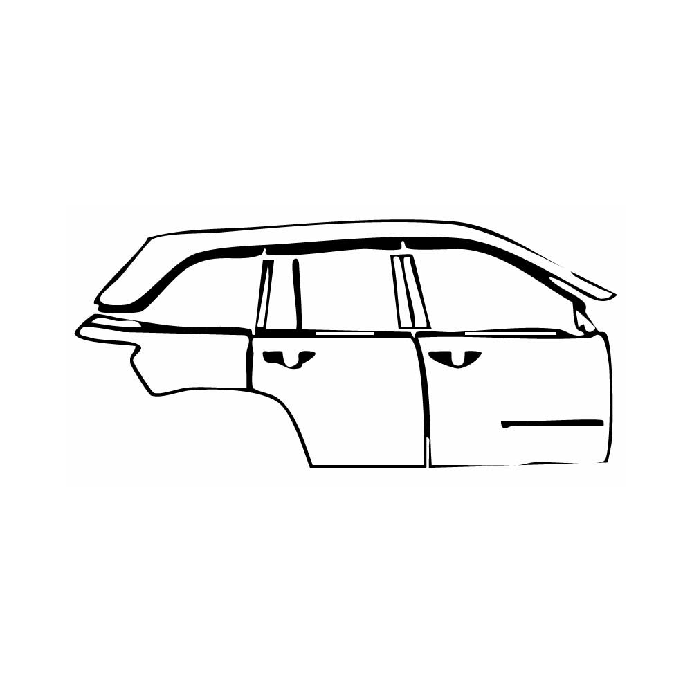 Pre-Cut PPF JEEP Grand Cherokee Grand Cherokee (2-row) Trailhawk 2024 - PPF-Kits