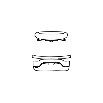 Pre-Cut PPF JEEP Grand Cherokee Grand Cherokee (2-row) Overland 2024 - PPF-Kits