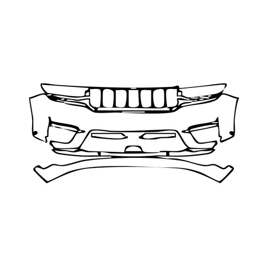 Pre-Cut PPF JEEP Grand Cherokee Grand Cherokee (2-row) Summit Reserve 2024 - PPF-Kits