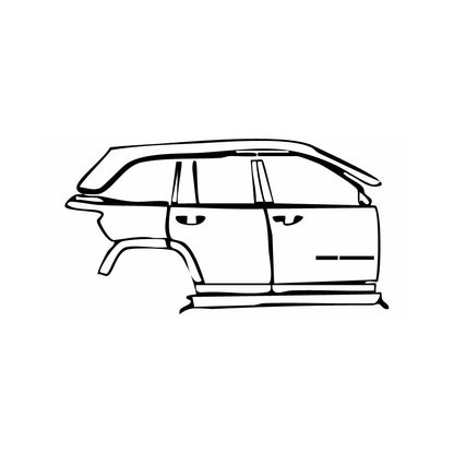 Pre-Cut PPF JEEP Grand Cherokee Grand Cherokee (2-row) Overland 2024 - PPF-Kits