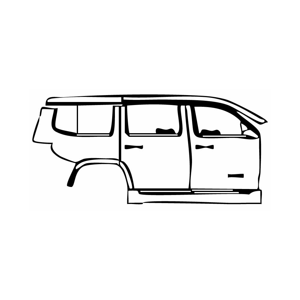 Pre-Cut PPF JEEP Grand Wagoneer Standard Wheelbase Series III Obsidian 2024 - PPF-Kits